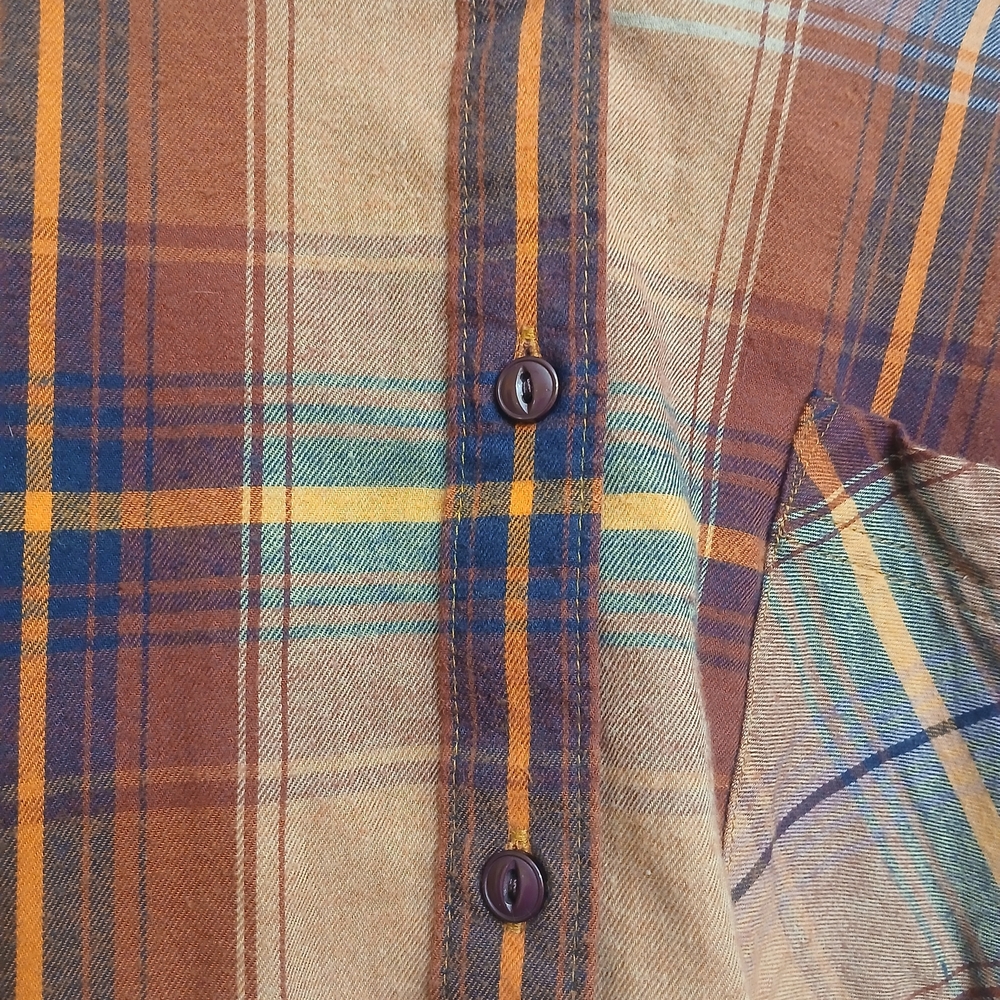 Rue+ Brand Button Up Woman's Shirt with Lace Backing-New Without Tags! - Picture 5 of 8